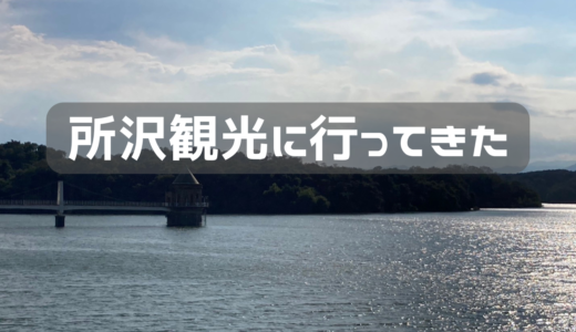 埼玉県所沢観光に行ってきたよ。