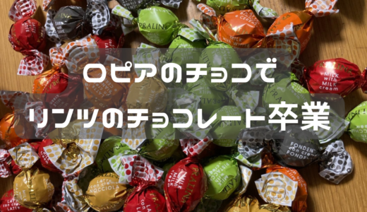 ロピアでリンツのチョコレートを卒業しました！